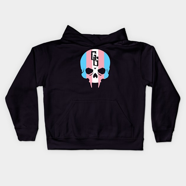 Trans Pride Gehenna Kids Hoodie by highcouncil@gehennagaming.com